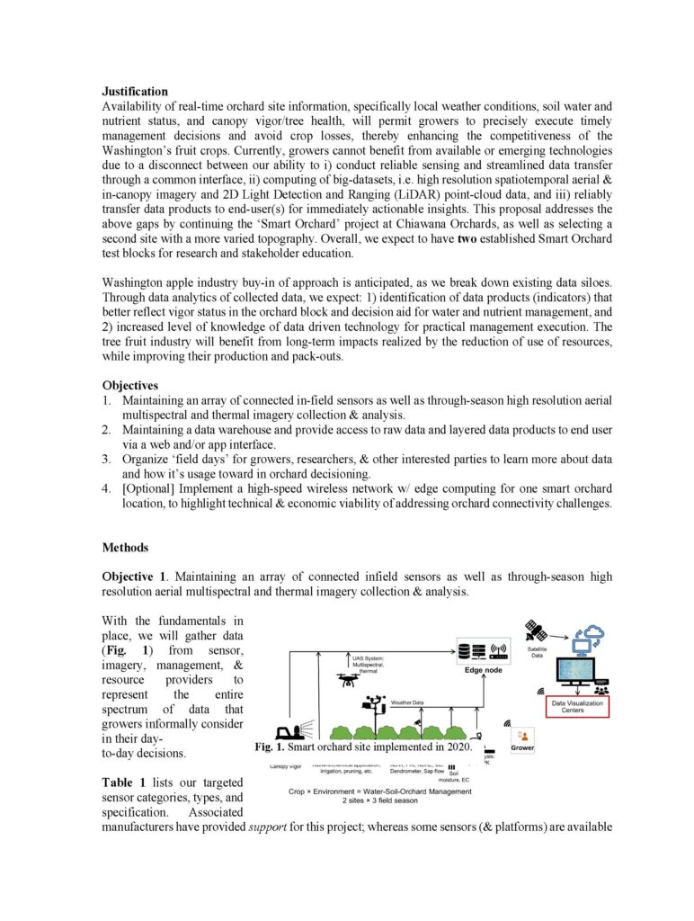 Smart Orchards Year 2 + Optional Connectivity - Washington Tree Fruit ...